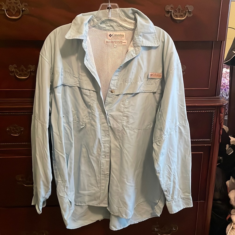 Columbia outdoor long sleeve fishing top